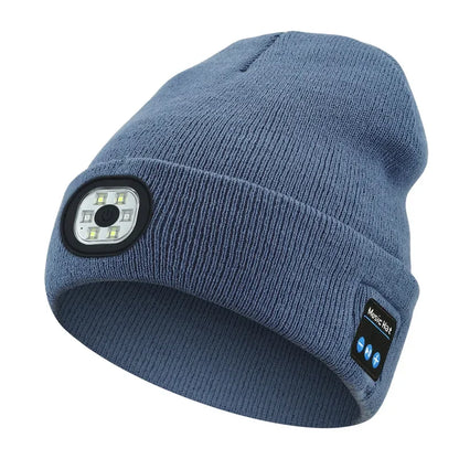 IllumiTunes™- Bluetooth Beanie with LED Light