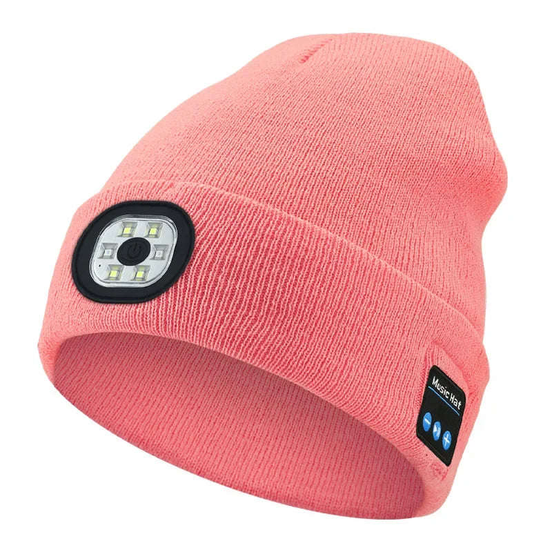 IllumiTunes™- Bluetooth Beanie with LED Light