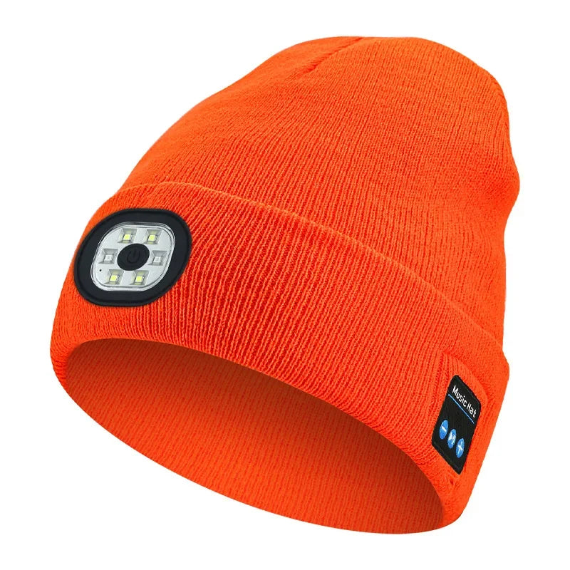 IllumiTunes™- Bluetooth Beanie with LED Light