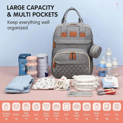 LuxiBag™- The Ultimate Diaper Bag