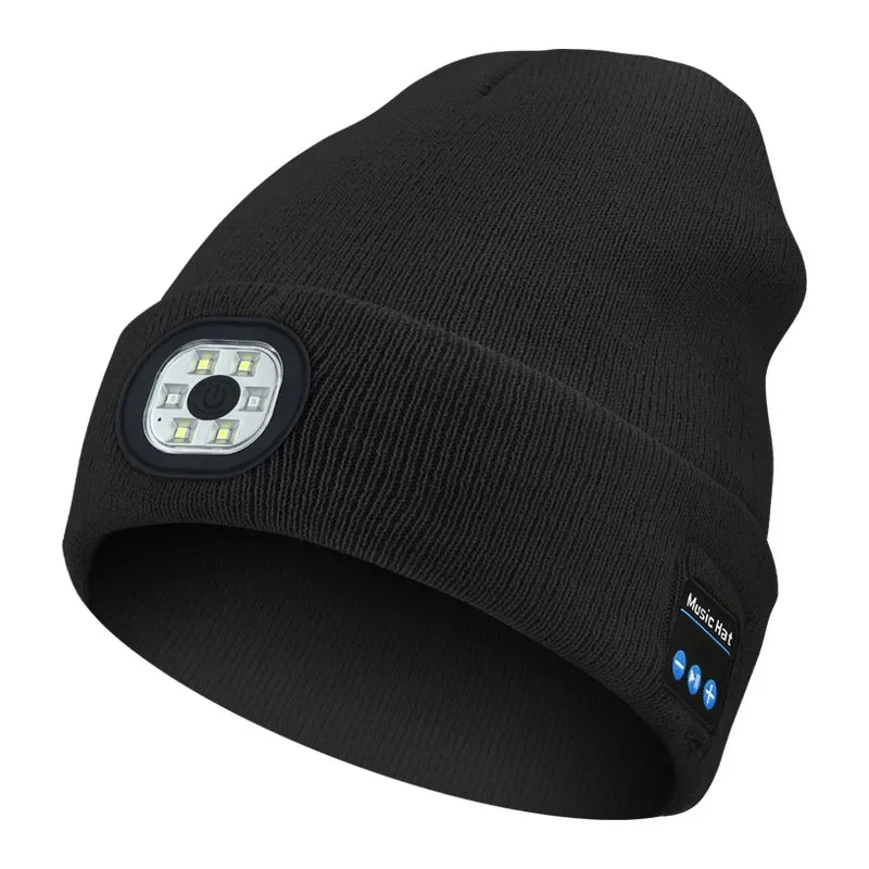 IllumiTunes™- Bluetooth Beanie with LED Light