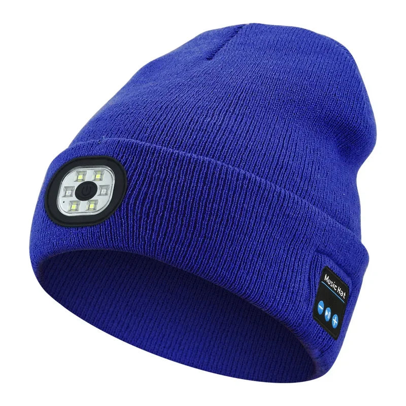 IllumiTunes™- Bluetooth Beanie with LED Light