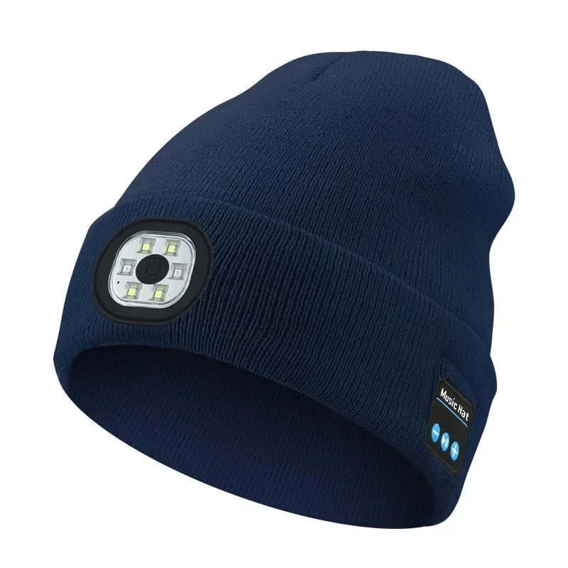 IllumiTunes™- Bluetooth Beanie with LED Light